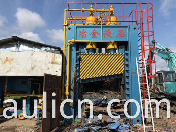 Q91y-400 Hydraulisk skrot Heavy Duty Metal Shear Machine